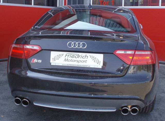 Friedrich Motorsport 70mm Duplexanlage für Audi S5 B8 Coupe Quattro (ab Bj. 2007)