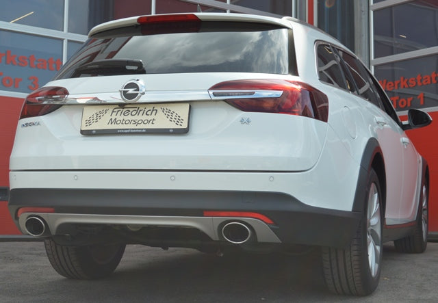 Friedrich Motorsport 70mm Duplexanlage für Opel Insignia Country Tourer (ab Bj. 2013)