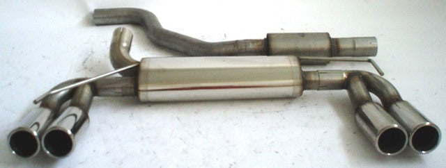 Friedrich Motorsport 70mm Duplexanlage für Opel Corsa D (ab Bj. 2007)