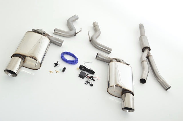 Friedrich Motorsport 70mm Duplex-Anlage mit Klappensteuerung für Ford Mustang Coupe (ab Bj. 2014)