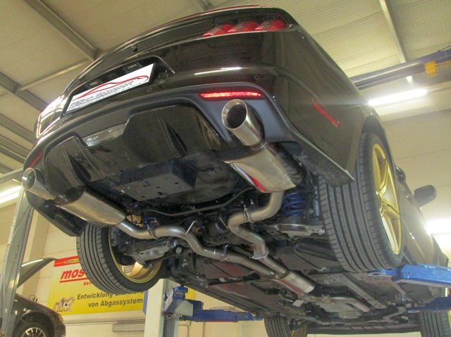 Friedrich Motorsport 70mm Duplex-Anlage für Ford Mustang Coupe (ab Bj. 2014)