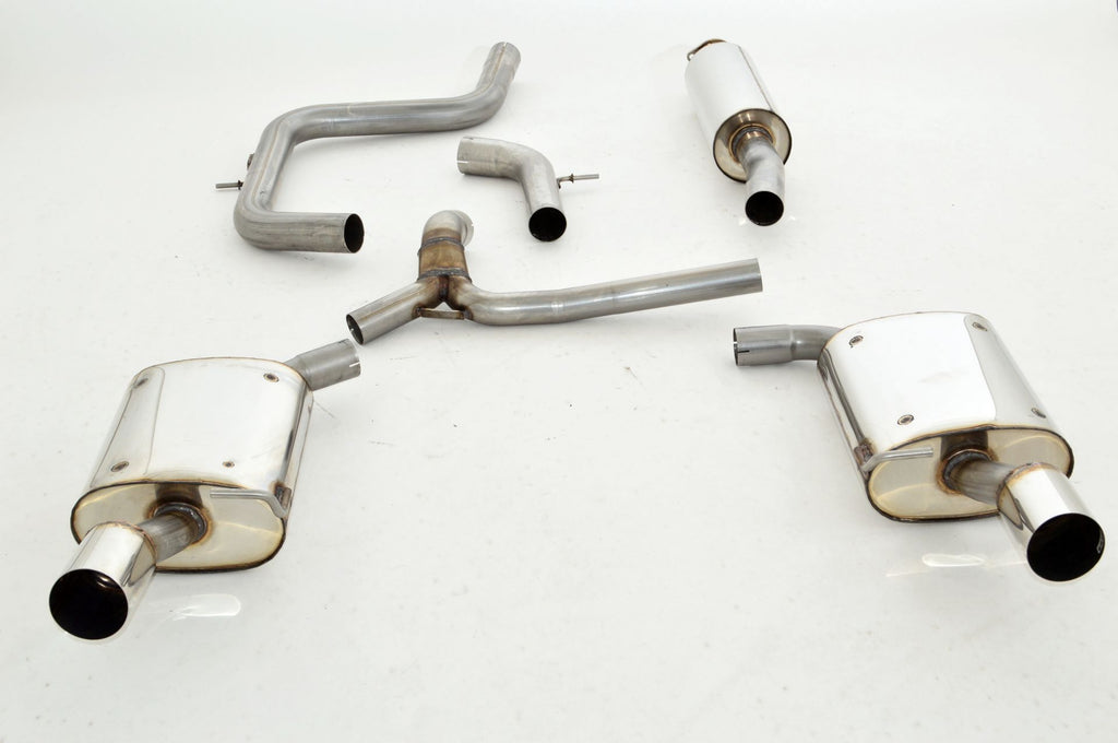 Friedrich Motorsport 70mm Duplexanlage für Ford Mondeo (BA7) (Bj. 03/2007-11/2010)