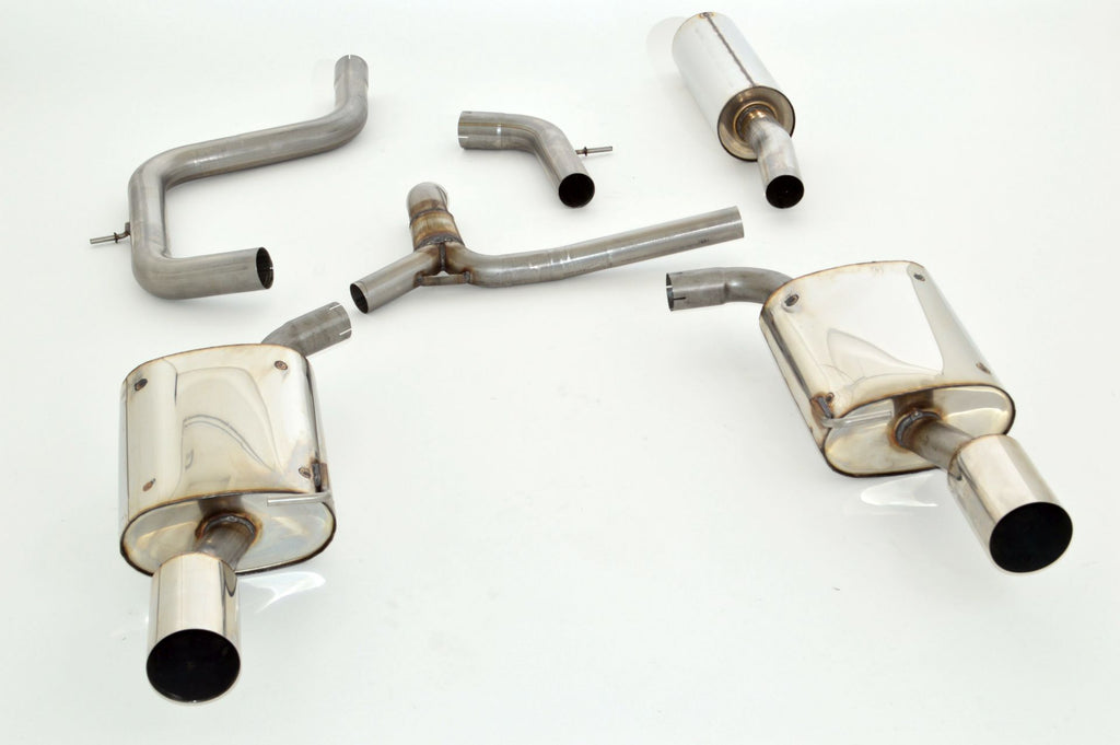 Friedrich Motorsport 70mm Duplexanlage für Ford Mondeo (BA7) (Bj. 03/2007-11/2010)