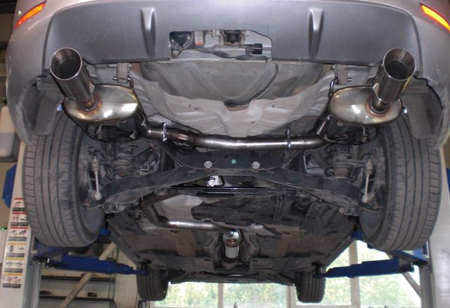 Friedrich Motorsport 70mm Duplexanlage für Ford Mondeo (BA7) (Bj. 03/2007-11/2010)