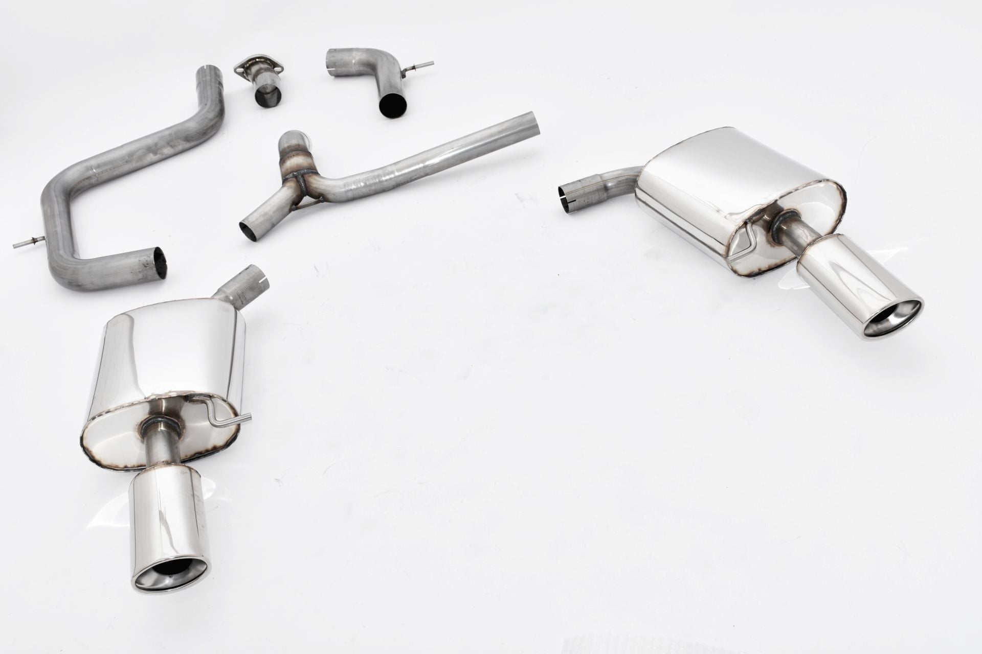 Friedrich Motorsport 70mm Duplexanlage für Ford Mondeo (BA7) (Bj. 12/2010-08/2014)