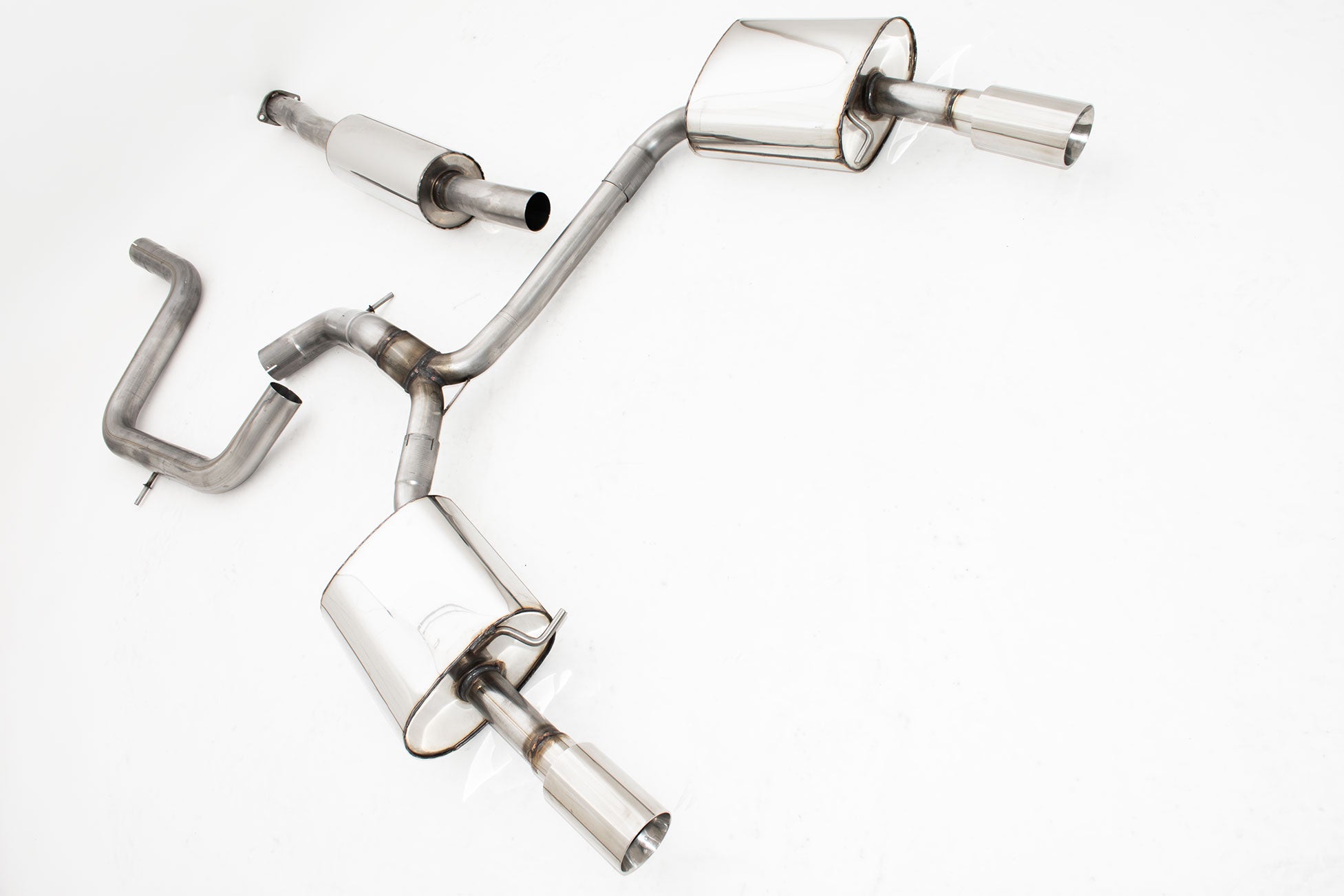 Friedrich Motorsport 70mm Duplexanlage für Ford Mondeo (BA7) (Bj. 12/2010-08/2014)