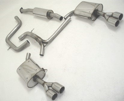 Friedrich Motorsport 70mm Duplexanlage für Ford Mondeo (BA7) (Bj. 05/2010-08/2014)