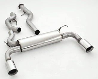 Friedrich Motorsport 70mm Duplexanlage für Ford Kuga II (ab Bj. 2013)