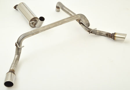 Friedrich Motorsport 70mm Sidepipe Duplexanlage für Ford Ranger 2AB (Bj. 2012-2015)
