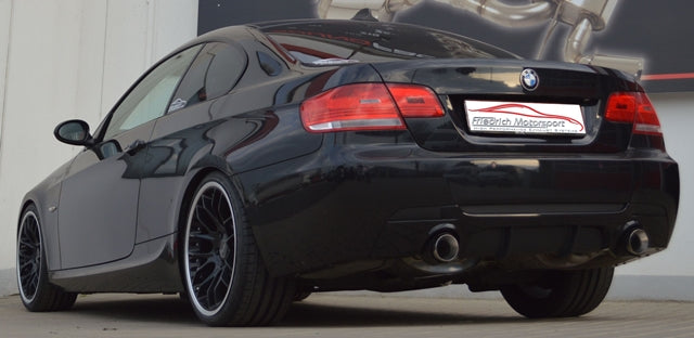 Friedrich Motorsport Ø 2x70mm Duplex-Anlage mit 200 Zellen Sport-Kats. für BMW E92/E93 (ab Bj. 2006)
