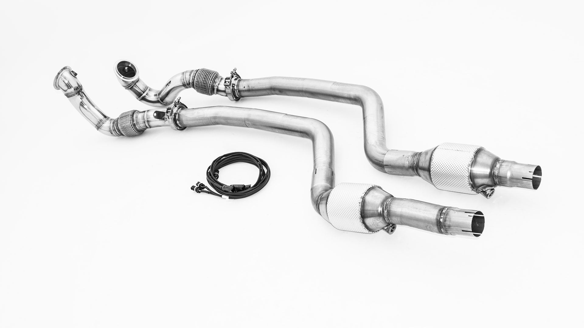 Friedrich Motorsport 2x70mm Downpipe mit 200 Zellen Sport-Kat. für BMW 3er E90/E91/E92/E93 (Bj. 09/2006-02/2010)