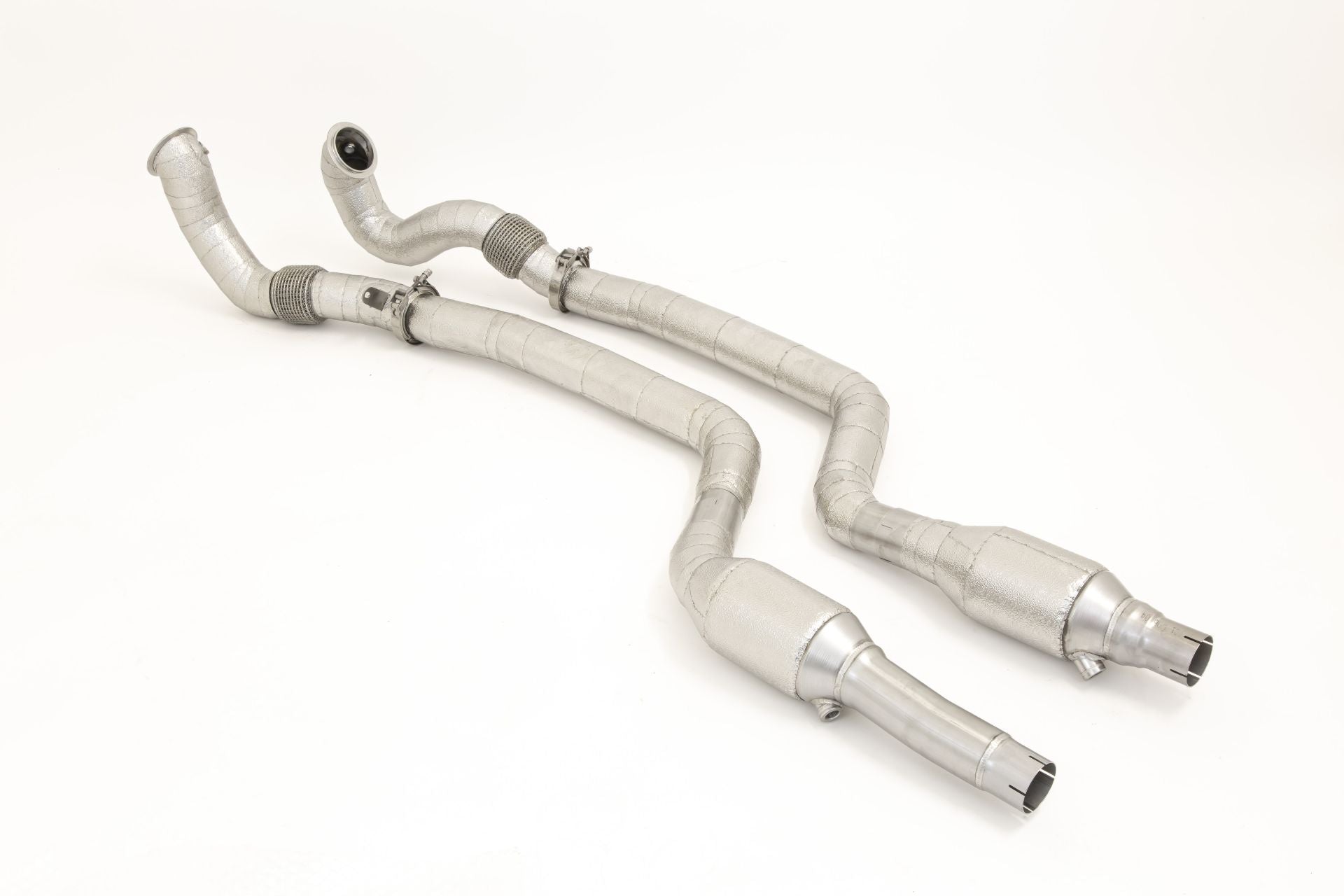 Friedrich Motorsport 2x70mm Downpipe mit 200 Zellen Sport-Kat. für BMW 3er E90/E91/E92/E93 (Bj. 09/2006-02/2010)