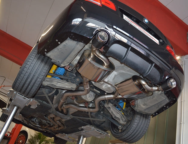 Friedrich Motorsport 2x70mm Downpipe-Satz mit 200 Zellen HJS Sport-Kat.