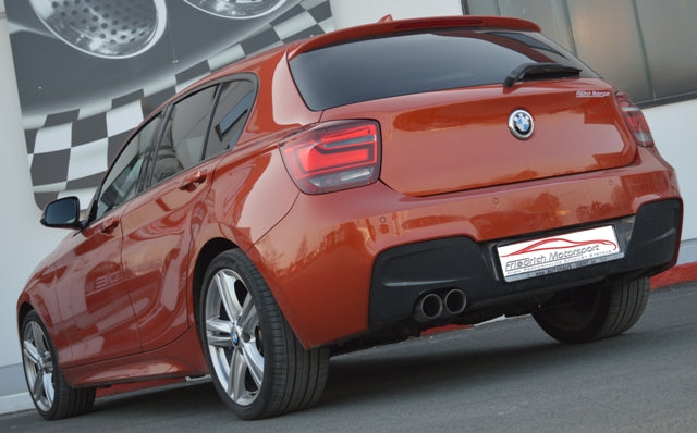 Friedrich Motorsport 70mm Anlage für BMW 1er F20/F21 (Bj. 09/2011-03/2015)