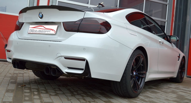 Friedrich Motorsport 70mm Duplex-Anlage mit 200 Zellen Sport-Kats. für BMW 3er F80 (Bj. 04/2014-05/2018)