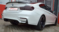 Friedrich Motorsport 70mm Duplex-Anlage mit 200 Zellen Sport-Kats. für BMW 3er F80 (Bj. 04/2014-05/2018)