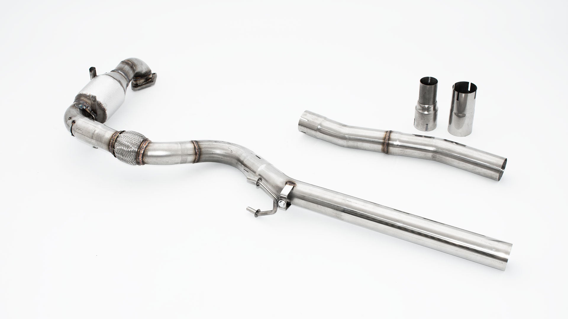 Friedrich Motorsport 70mm Downpipe mit 200 Zellen Sport-Kat. für ersetzt den Hauptkat. / Euro 5 tauglich (ab Bj. 2003 - 1)