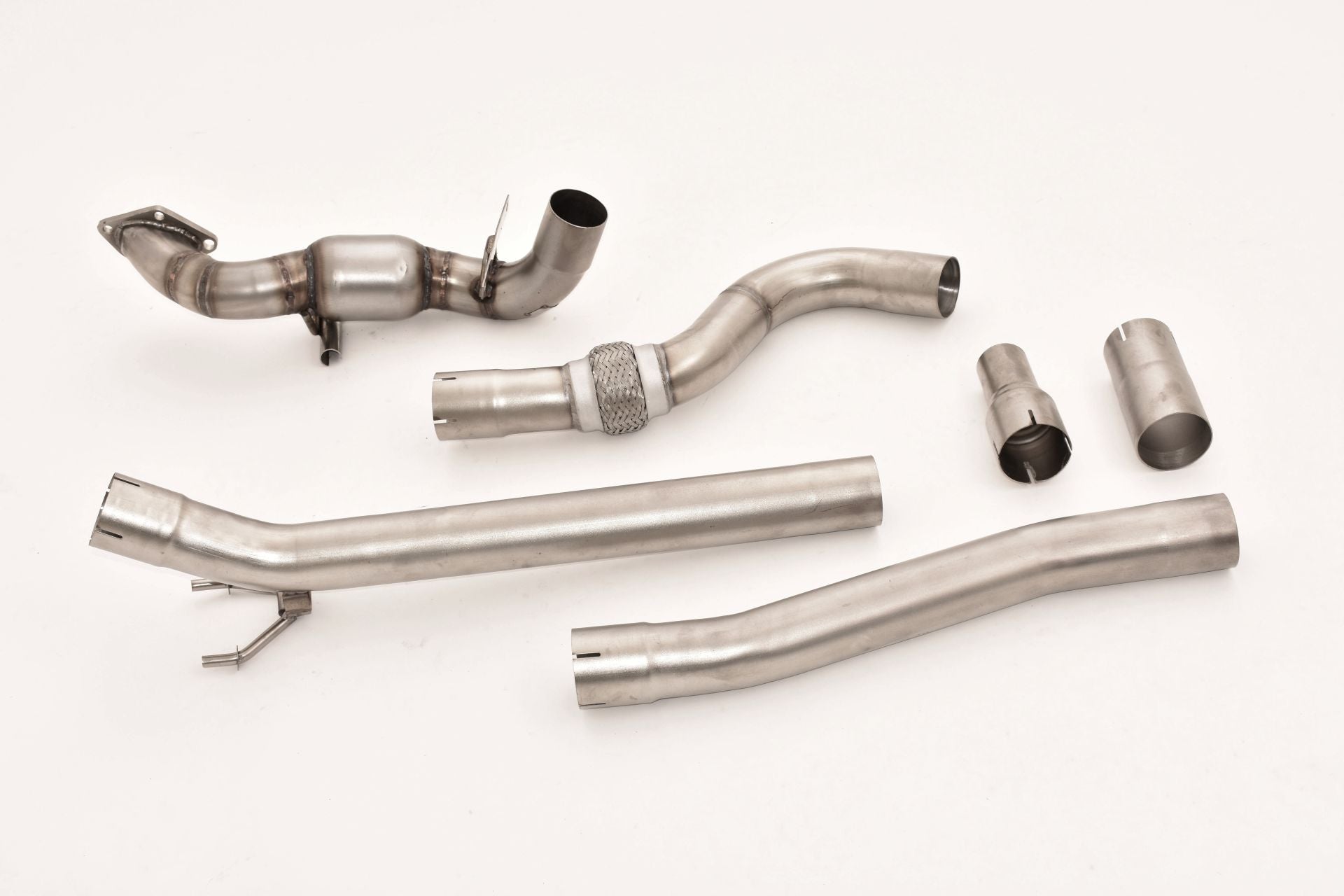 Friedrich Motorsport 70mm Downpipe mit 200 Zellen Sport-Kat. für ersetzt den Hauptkat. (ab Bj. 2003 - 1)