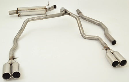 Friedrich Motorsport 70mm Duplexanlage für VW Amarok 2H Heckantrieb & 4motion (ab Bj. 2010)