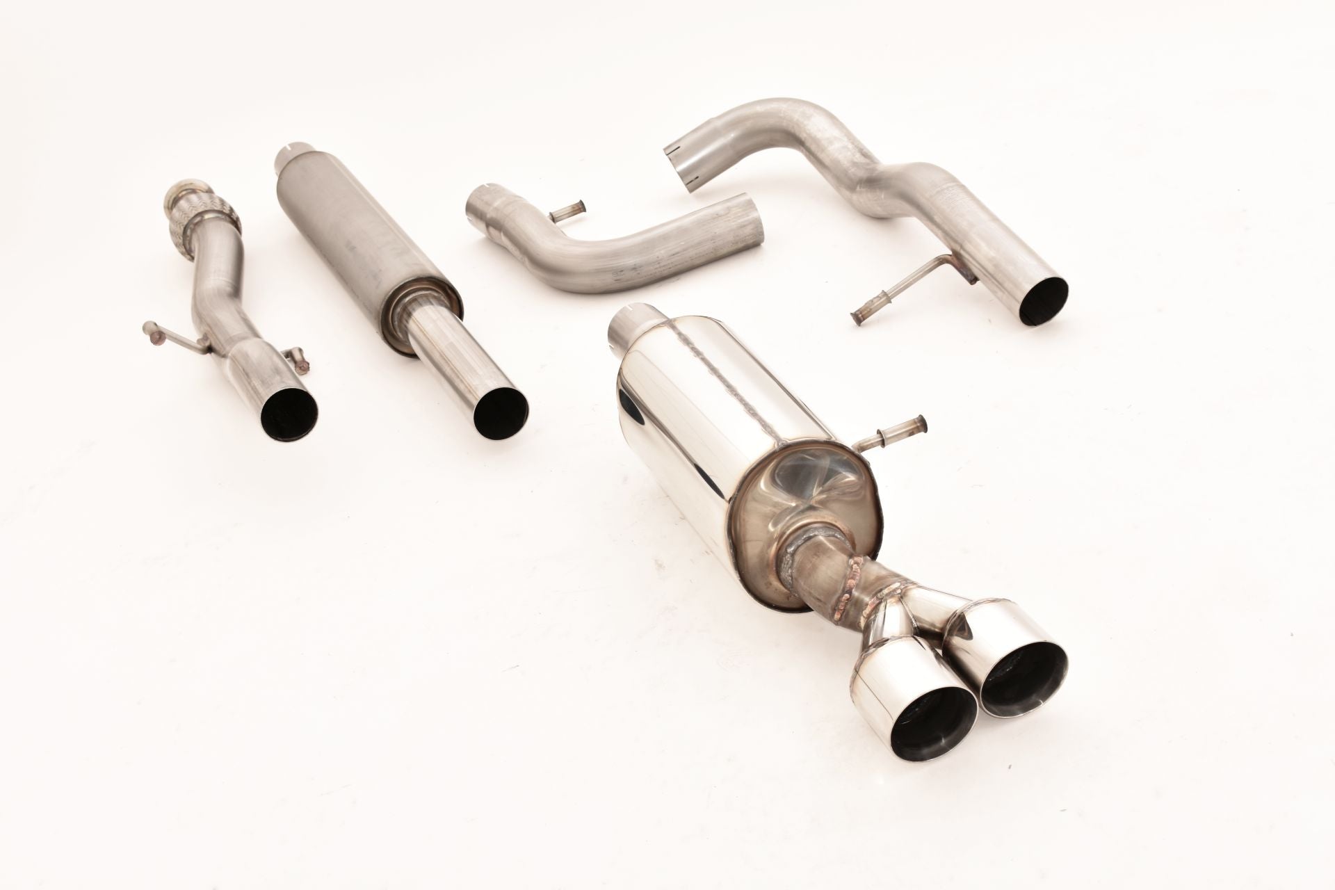 Friedrich Motorsport 70mm Anlage für Peugeot 207 Schrägheck (Bj. 02/2006-05/2015)