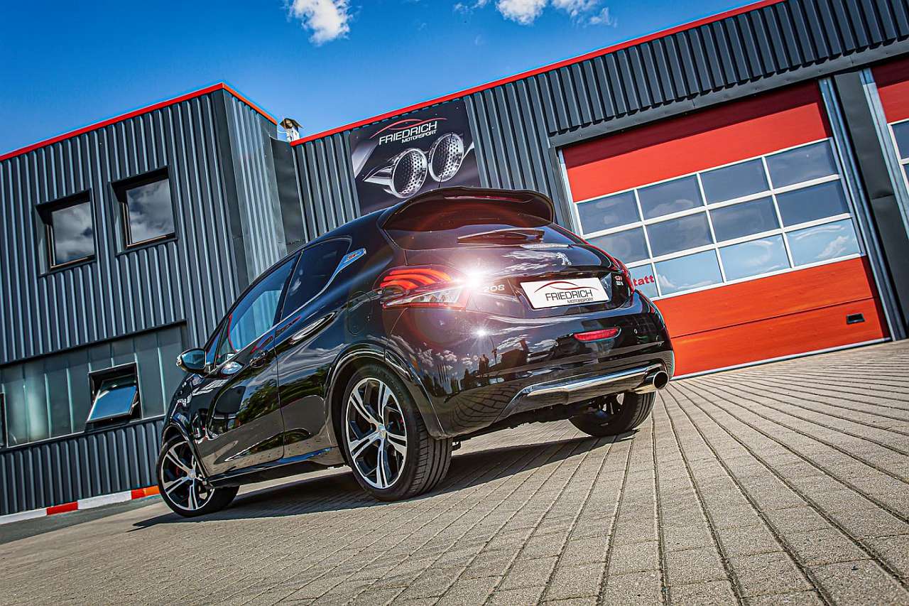 Friedrich Motorsport 70mm Anlage für Peugeot 208 GTI (Bj. 03/2013-04/2018)