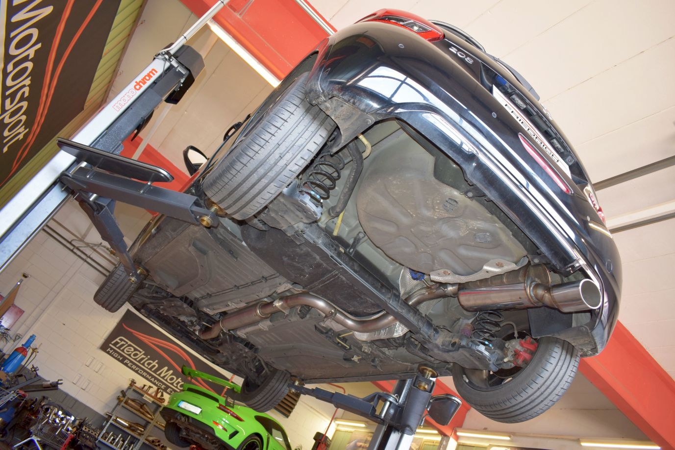 Friedrich Motorsport 70mm Anlage für Peugeot 208 GTI (Bj. 03/2013-04/2018)