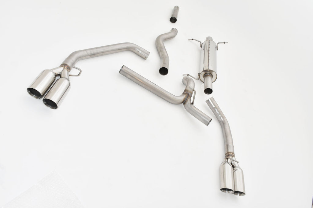 Friedrich Motorsport 70mm Duplex-Anlage für Mercedes V/W639/2 Vito (Bj. 2010-2014)