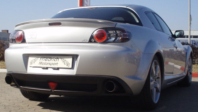 Friedrich Motorsport 70mm Duplexhalbanlage für Mazda RX8 (ab Bj. 2003)