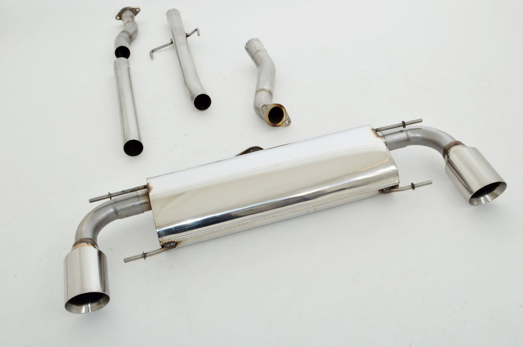 Friedrich Motorsport 70mm Duplex-Anlage für Mazda CX-5 (KE) Allrad (Bj. 08/2011-03/2017)
