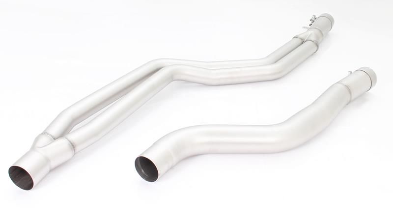 Remus Edelstahl RACING Rohr anstelle Vorschalldämpfer, ohne Genehmigung für BMW 2er F23 3.0l 250 kW