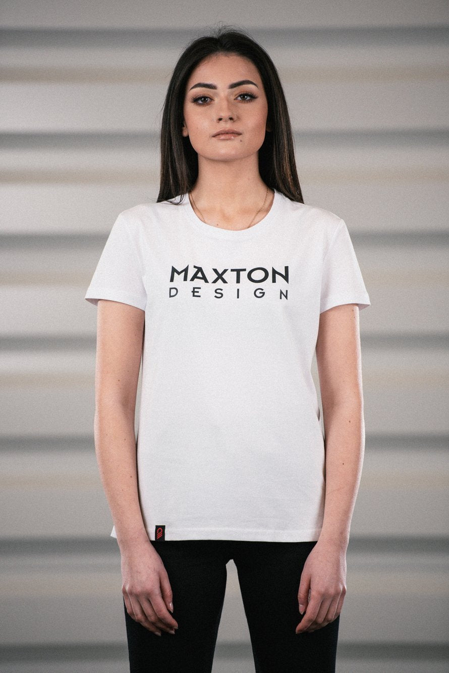 Maxton Design Womens White T-shirt