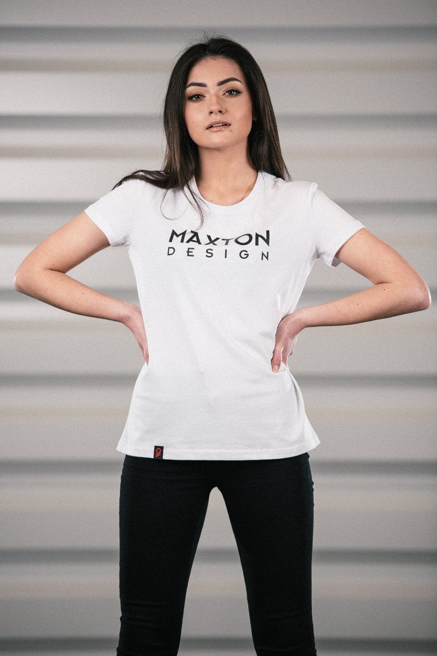 Maxton Design Womens White T-shirt