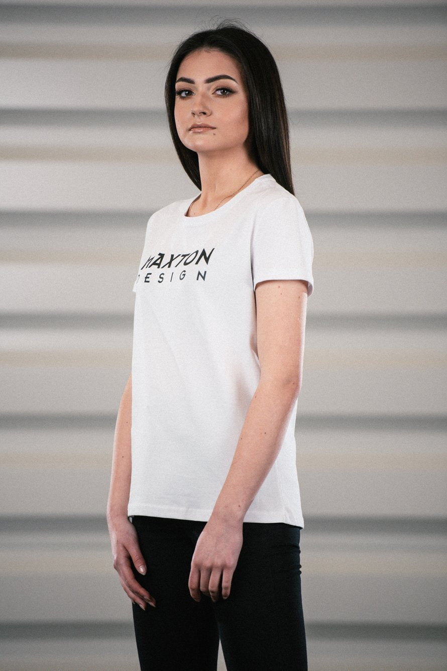 Maxton Design Womens White T-shirt