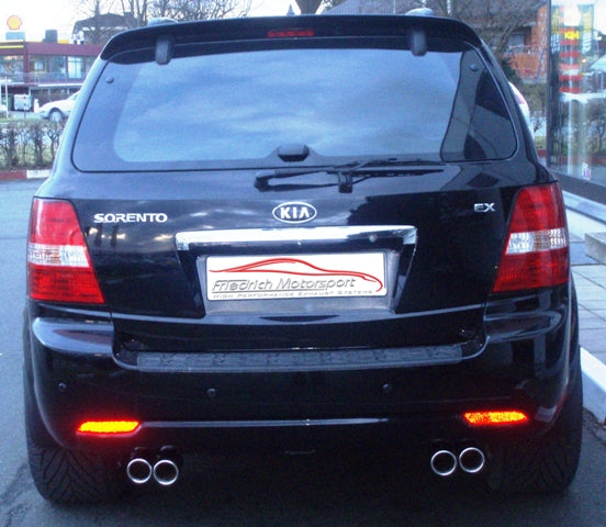 Friedrich Motorsport Duplex Endrohrsystem für Kia Sorento II (ab Bj. 2006)