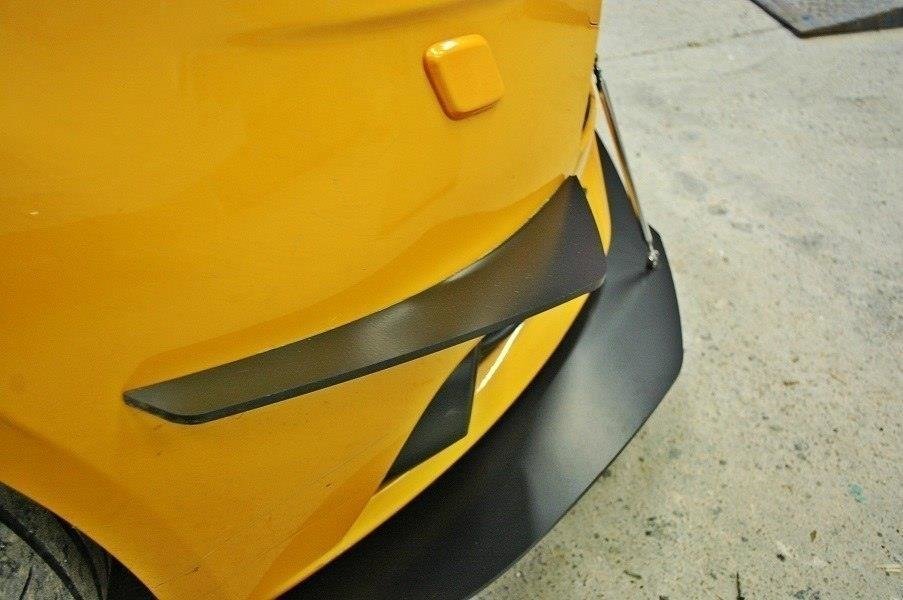 Maxton Design Canards (Stoßstangenflügel Vorne) Ford Focus ST Mk3 für Ford Focus ST