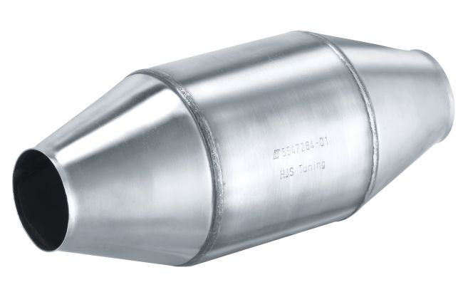 Friedrich Motorsport Sport-Katalysator 200 Zellen für Ø 130mm, Länge: 326mm, Anschluss: 66.6mm / bis 5.000 cm³ max. 350 PS / EOBD / Euro 3 / Euro 4 tauglich / ohne Zulassung!