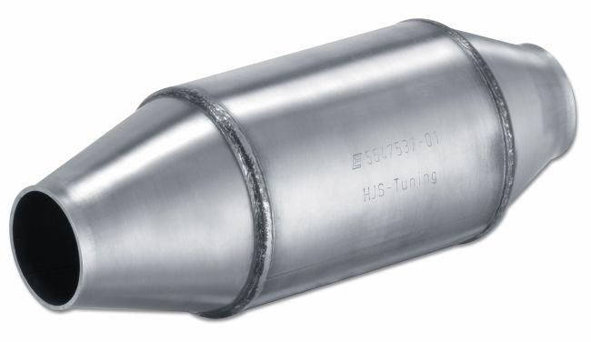 Friedrich Motorsport Sport-Katalysator 200 Zellen für Ø 93mm, Länge: 255mm, Anschluss: 50mm / bis 1.600 cm³ max. 180 PS / EOBD / Euro 3 / Euro 4 tauglich