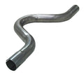 Friedrich Motorsport 2" 650mm Achsrohrbogen mit Muffe aluminierter Stahl