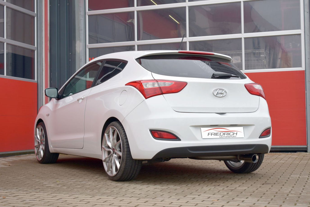 Friedrich Motorsport Sportendschalldämpfer für Hyundai i30 GDH & Coupe 3-/5-Türer (ab Bj. 10/2011)