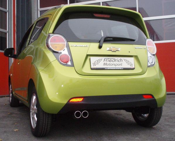 Friedrich Motorsport Sportendschalldämpfer für Chevrolet Spark (Bj. 2010-09/2012)