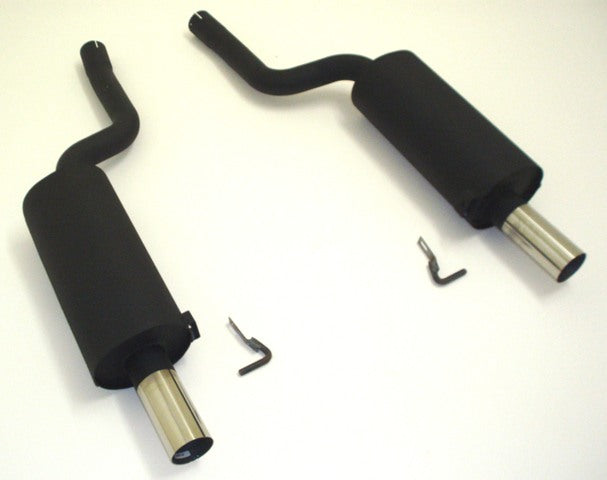 Friedrich Motorsport Duplex Sportendschalldämpfer für Audi A6 4B Quattro (Bj. 98-2001)