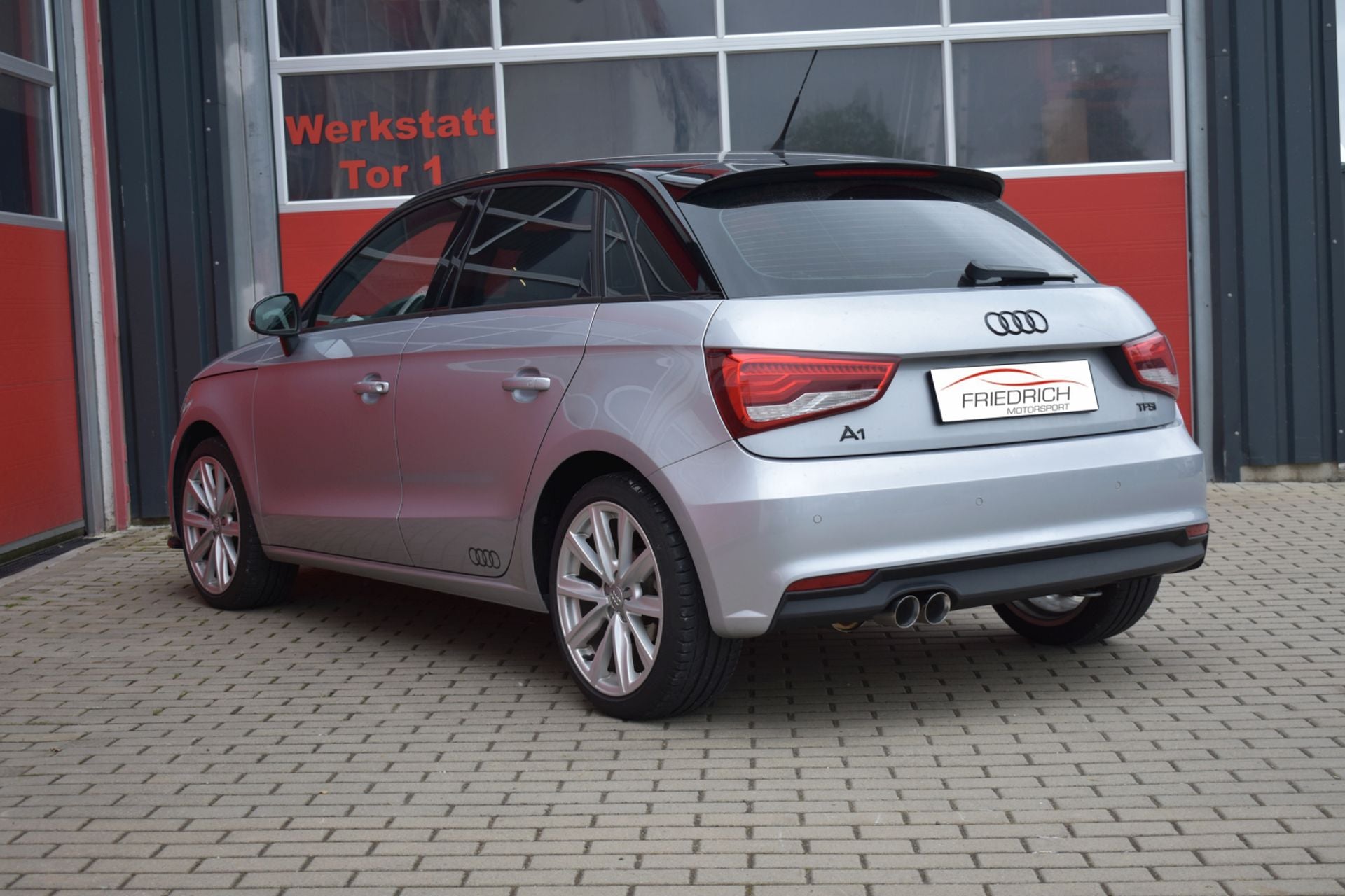 Friedrich Motorsport Sportendschalldämpfer für Audi A1 & Sportback (ab Bj. 02/2015)