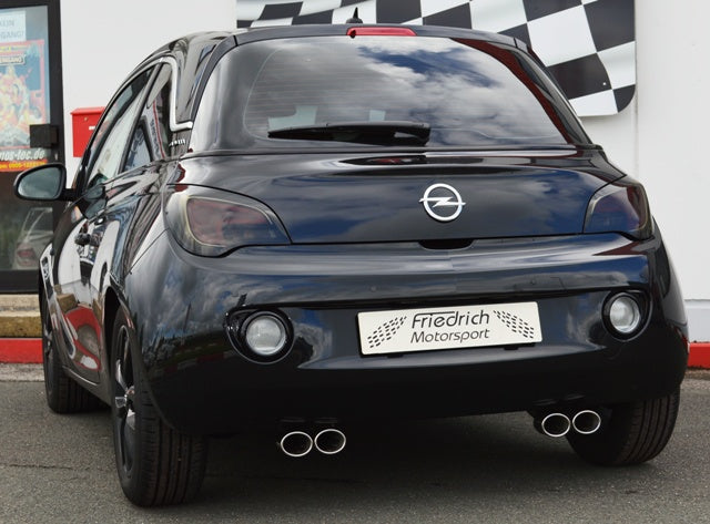 Friedrich Motorsport Duplex-Sportendschalldämpfer für Opel ADAM (Bj. 12/2012-06/2018)