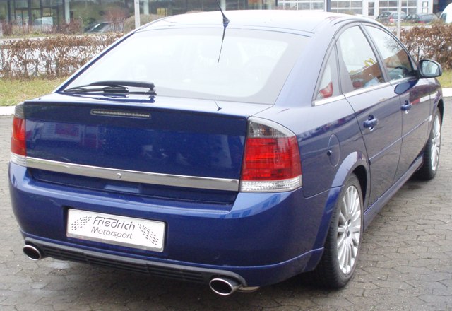 Friedrich Motorsport Duplex Sportendschalldämpfer für Opel Vectra C (ab Bj. 2002)