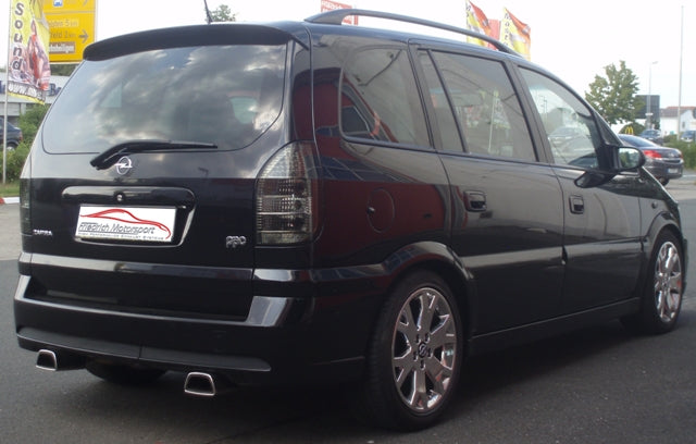 Friedrich Motorsport Duplex Sportendschalldämpfer für Opel Zafira A (Bj. 98-2005)