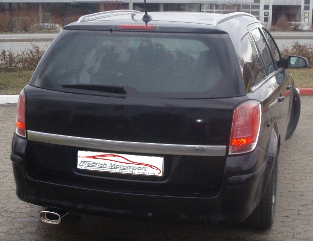 Friedrich Motorsport Sportendschalldämpfer für Opel Astra H Caravan (ab Bj. 2003)