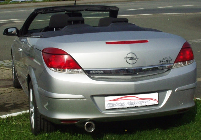 Friedrich Motorsport Sportendschalldämpfer für Opel Astra H TwinTop (ab Bj. 2006)