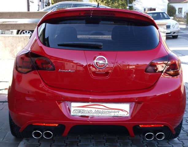 Friedrich Motorsport Duplex Sportendschalldämpfer für Opel Astra J (ab Bj. 12/2009)