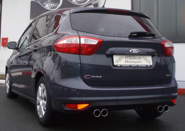 Friedrich Motorsport Duplex Sportendschalldämpfer für Ford C-Max DXA (ab Bj. 2010)