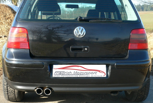 Friedrich Motorsport Sportendschalldämpfer für VW Golf IV (Bj. 97-2003)